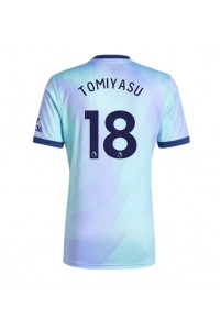 Arsenal Takehiro Tomiyasu #18 Fotballdrakt Tredje Klær 2024-25 Korte ermer